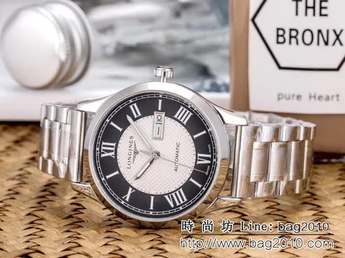 LONGINES浪琴 經典大三針 全自動機械 精品男士腕表 WSS2298